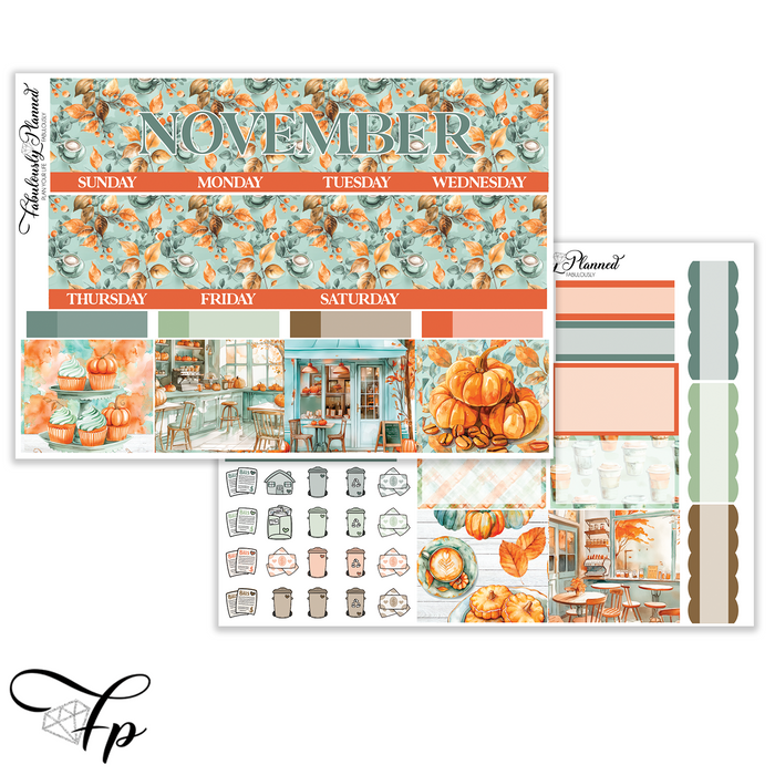 November Monthly Erin Condren Planner
