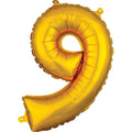 Number 9 Gold 40in – 1 piece