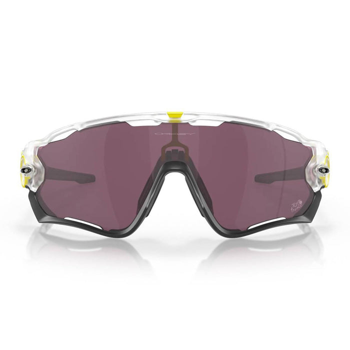 Oakley Jawbreaker Sunglasses Matte Clear/Prizm Road Black - Comor - Go Play Outside