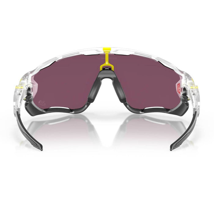 Oakley Jawbreaker Sunglasses Matte Clear/Prizm Road Black - Comor - Go Play Outside