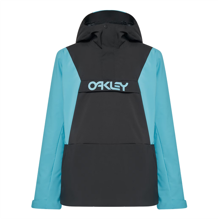 Oakley Men's TNP TBT Insulated Anorak Jacket 2024 Black/Bright Blue