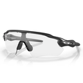 Oakley Radar EV Path Sunglasses Steel/Clear to Black Iridium Photochromic - Comor - Go Play Outside