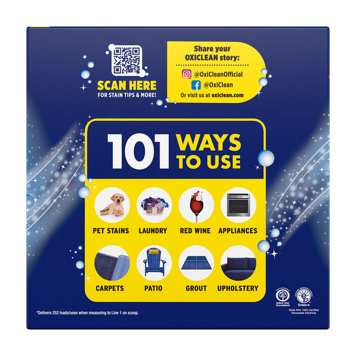 OxiClean Max Efficiency Stain Remover (252 loads)
