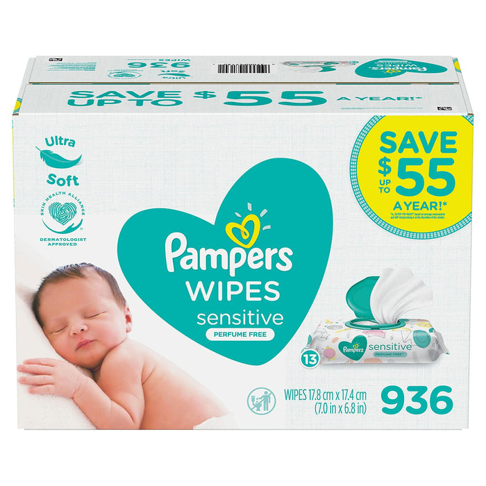 Pampers Sensitive Baby Wipes (936 ct.)