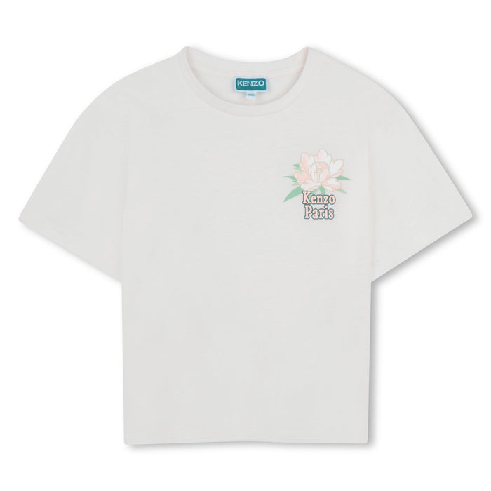 KENZOParis Peony Logo T-Shirt3617165984280SAVANNA
