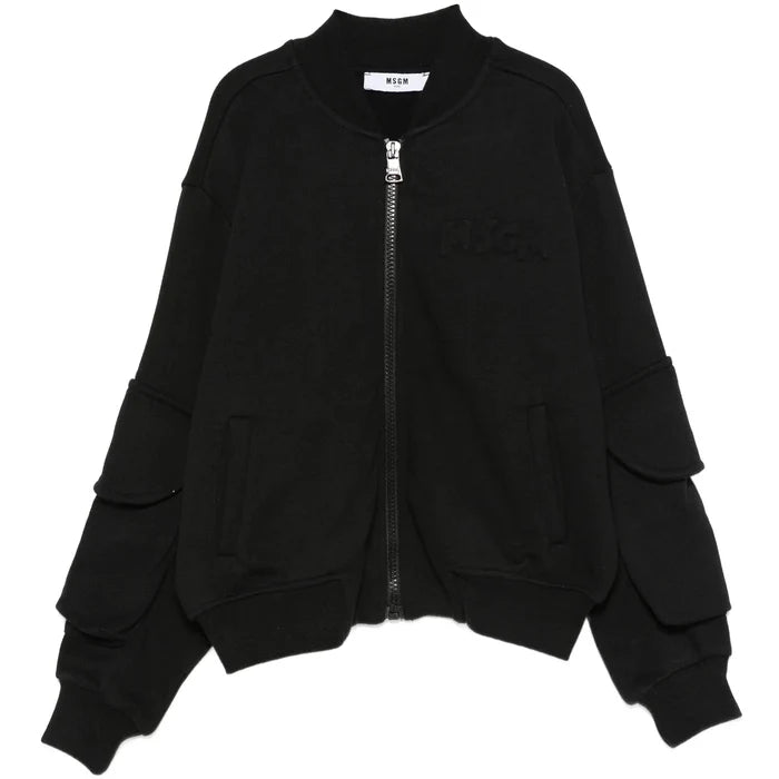 MSGMPatch Pocket Bomber Jacket8051883393361SAVANNA