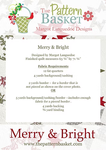 Pattern - Merry and Bright Pattern by Pattern Basket