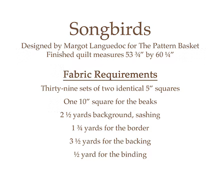 Pattern - Song Birds