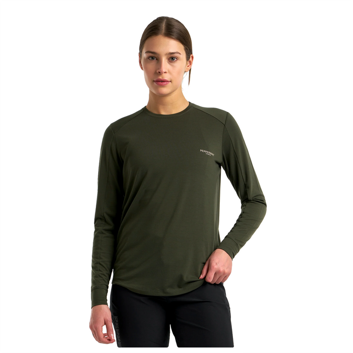 Peppermint Women's Peak Long Sleeve Jersey Spruce