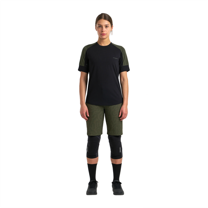 Peppermint Women's Peak Short Sleeve Jersey Black