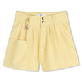 CHLOÉPleated Charm Detail Shorts3617165797309SAVANNA
