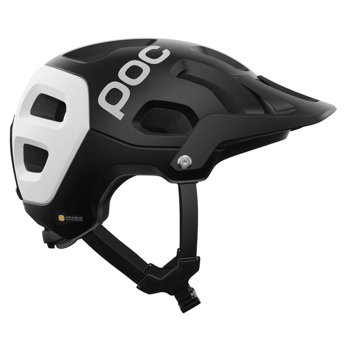 POC Tectal Race MIPS Helmet Uranium Black/Hydrogen White Matte - Comor - Go Play Outside