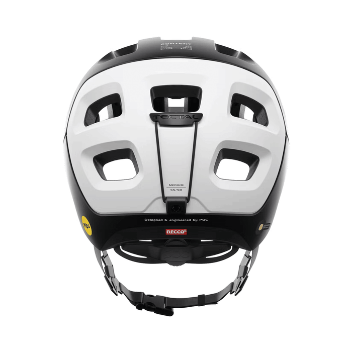 POC Tectal Race MIPS Helmet Uranium Black/Hydrogen White Matte - Comor - Go Play Outside