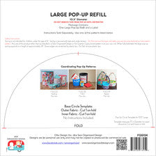Pop-Ups Storage  Large Pop Up Refill 10.5" diameter