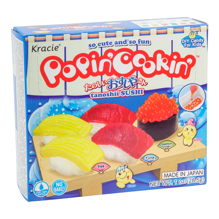 Popin' Cookin'™ - Tanoshii Sushi DIY Candy Kit for Kids (Product of Japan)
