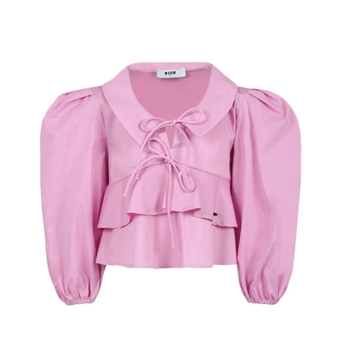 MSGMPoplin Logo Blouse8051883362831SAVANNA