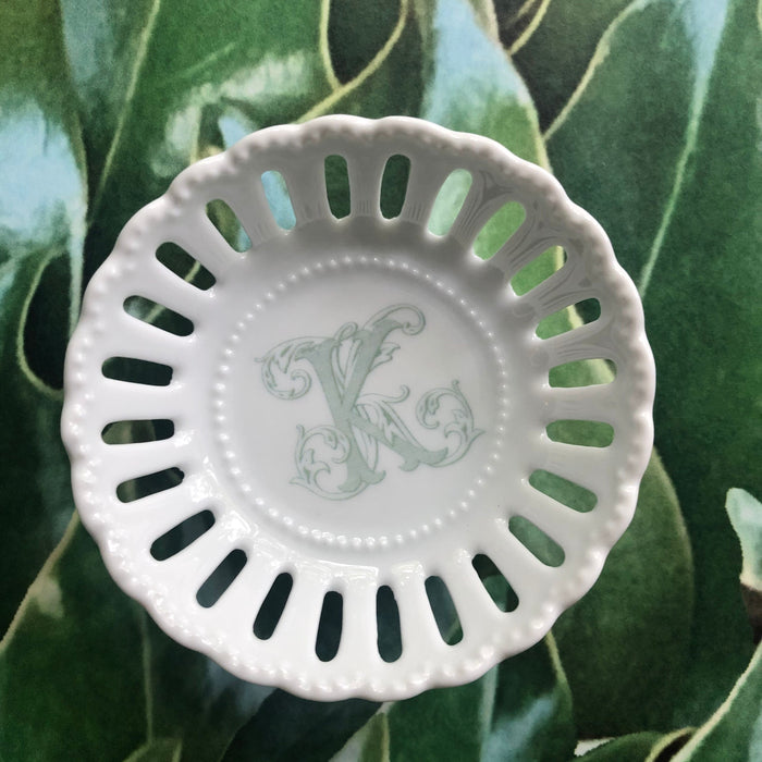 Porcelain Bonbon Jewelry Dish