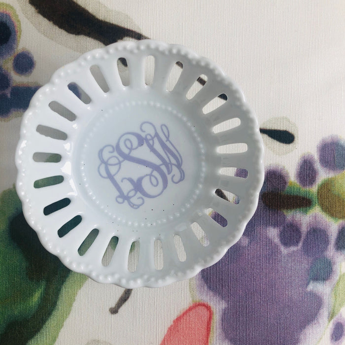 Porcelain Bonbon Jewelry Dish