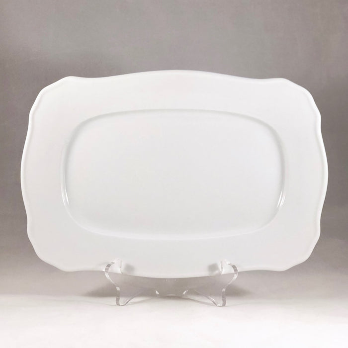 Porcelain Rectangular Scrolled Platter
