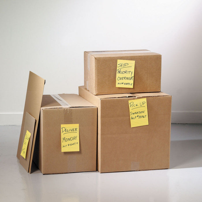Post-it Super Sticky Notes, 4" x 6", 8 pads, 800 Total Sheets