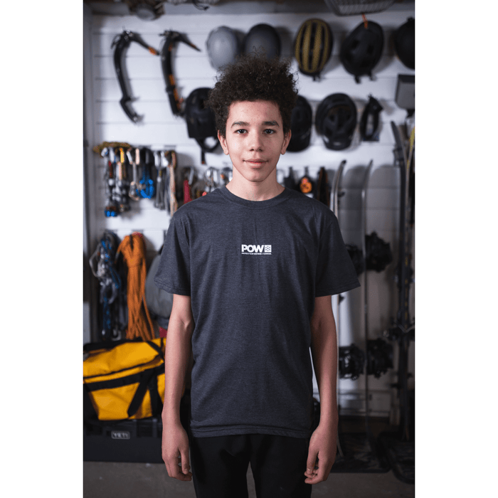 POW Canada Logo T-Shirt Charcoal - Comor - Go Play Outside