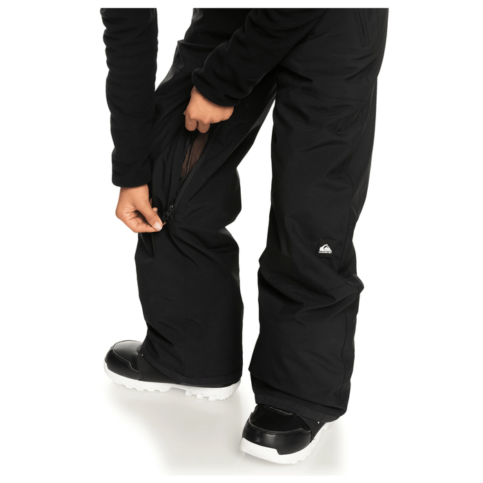 Quiksilver Kids Mash Up Bib Pant 2024 True Black