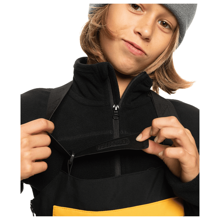 Quiksilver Kids Mash Up Bib Pant 2024 True Black