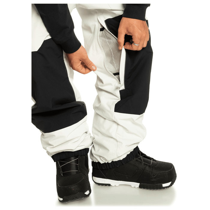 Quiksilver Men's Fly High Bib Pant 2024 Nimbus Cloud