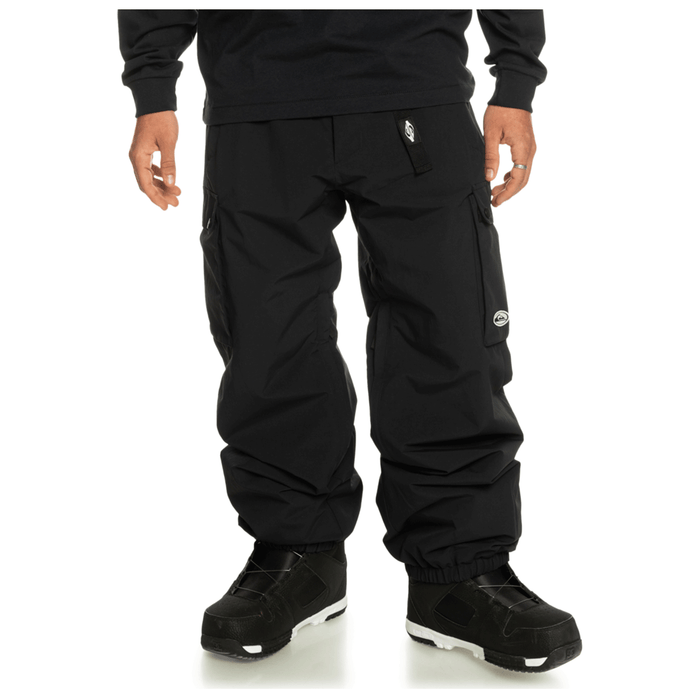 Quiksilver Men's Snow Down Cargo Pant 2024 True Black