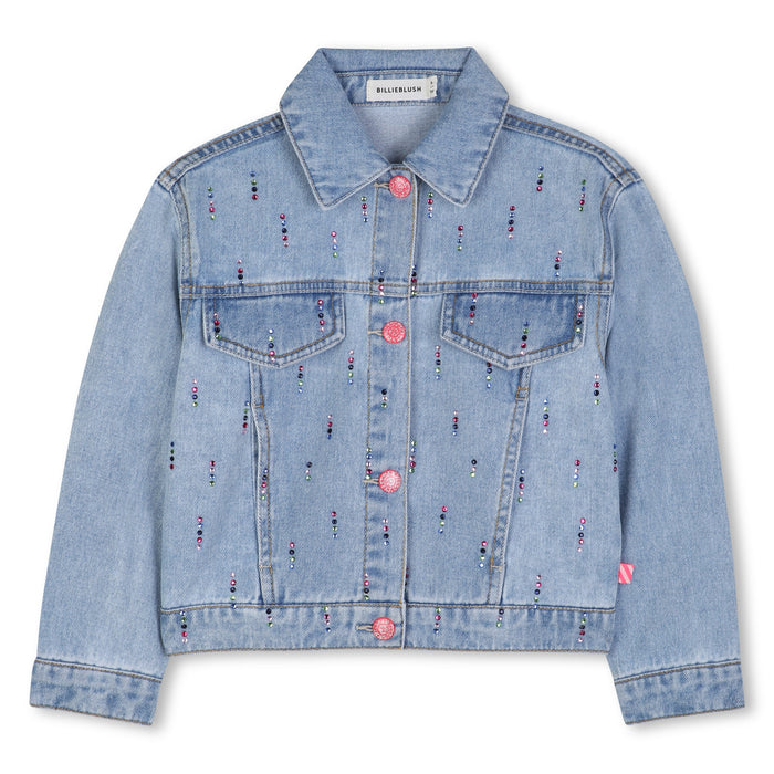 BillieblushRhinestones Denim Jacket3617165836169SAVANNA