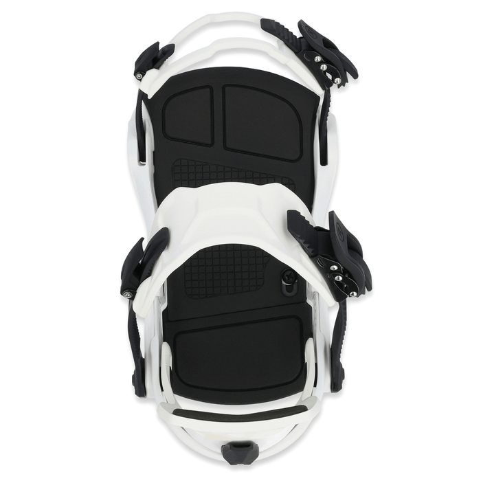 Ride Men's C-4 Snowboard Bindings 2024 White