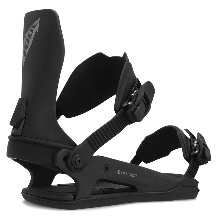 Ride Men's C-6 Snowboard Bindings 2024 Black