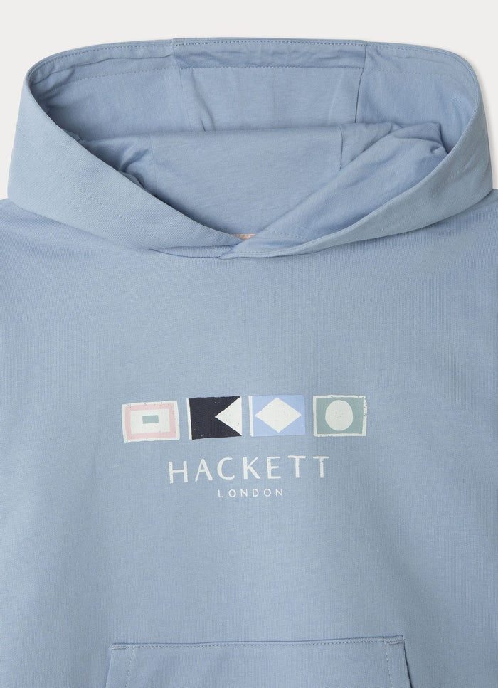 Hackett LondonRowin Logo Hoody5063261676075SAVANNA