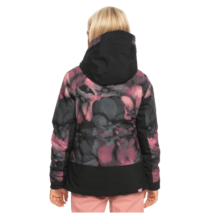 Roxy Kids Silverwinter Jacket 2024 True Black Pansy
