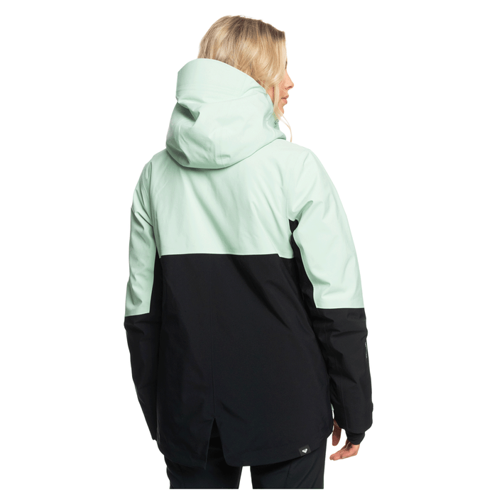 Roxy Women's Purelines Stretch Gore-tex Jacket 2024 Cameo Green
