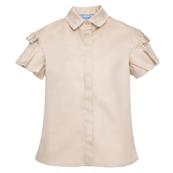 Mi Mi SolRuffled Trim Blouse8051167846224SAVANNA