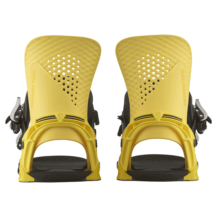 Salomon Hologram Snowboard Bindings 2024 Vibrant Yellow