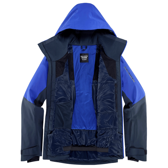 Salomon Men's Brilliant Jacket 2024 Carbon/Surf The Web