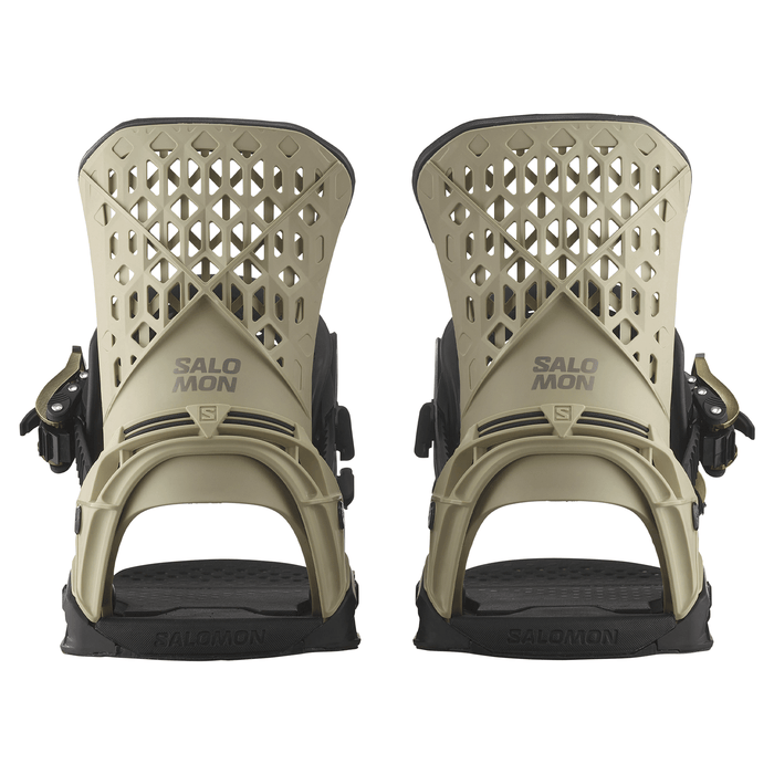 Salomon Men's Highlander Snowboard Bindings 2024 Pale Khaki
