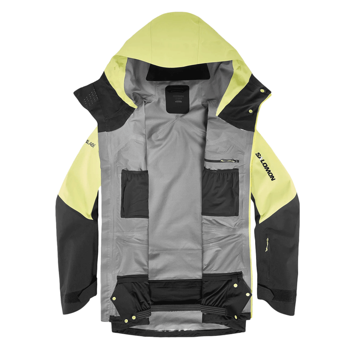 Salomon Men's QST Gore-Tex Pro Jacket 2024 Deep Black/Charlock