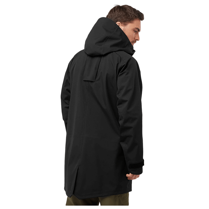 Salomon Men's Stance 3L Long Jacket 2024 Deep Black/Periscope