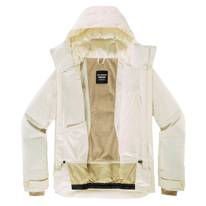 Salomon Women's Alpenflow Down Jacket 2024 Vanilla Ice