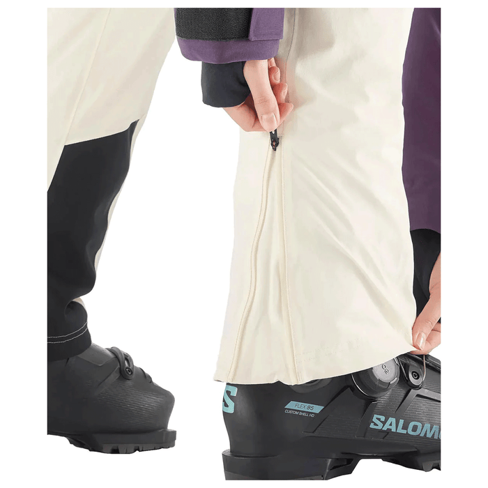 Salomon Women's S/Max Warm Pants 2024 Vanilla Ice