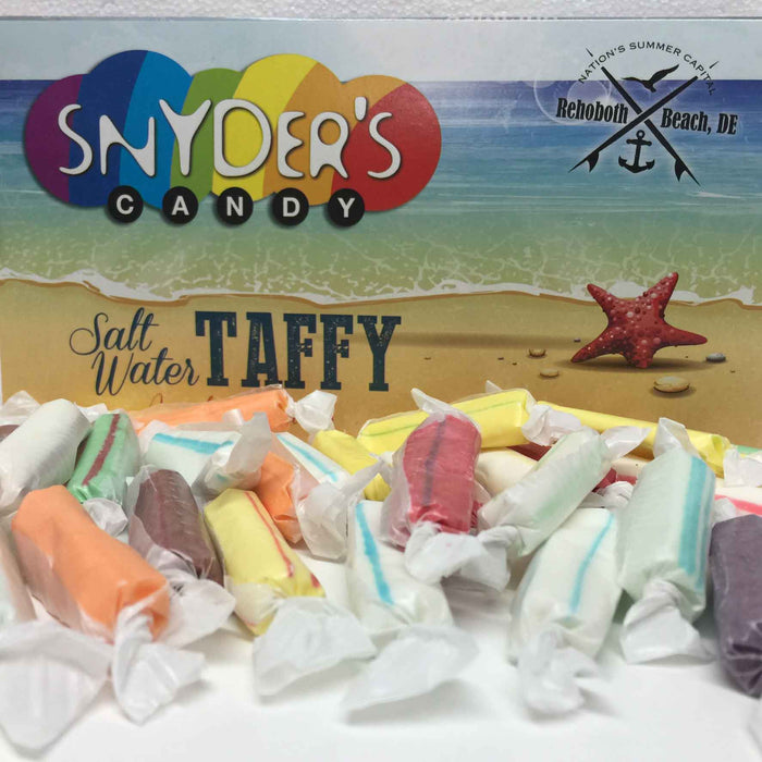Salt Water Taffy - Assorted Kisses 1 lb. Box