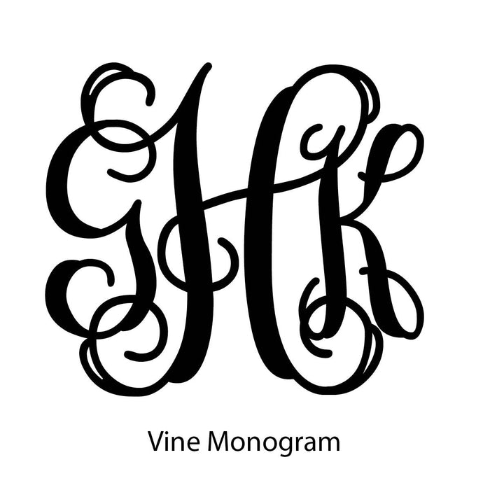 Sand Carved Monogram Night Light