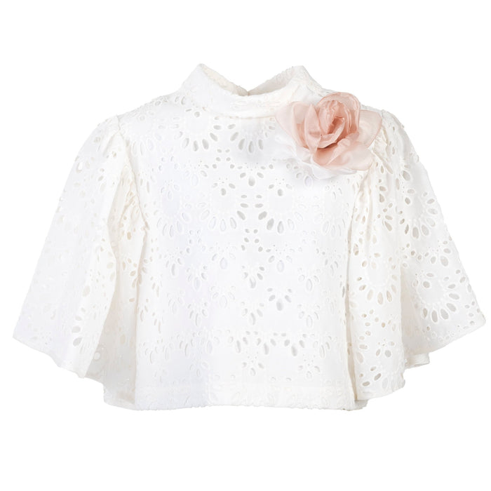 Mi Mi SolSangallo Ruffled Shirt8051167851860SAVANNA