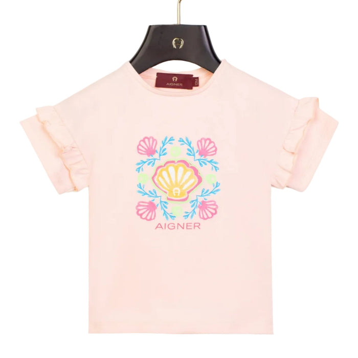 AIGNERSeashell Graphic T-Shirt4062176878223SAVANNA