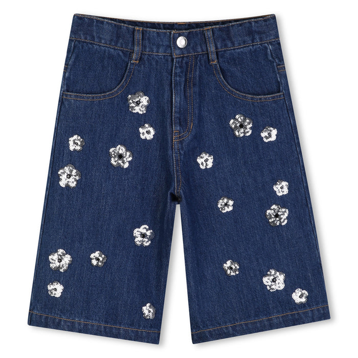 MARC JACOBSSequin Daisy Denim Shorts3617165907715SAVANNA