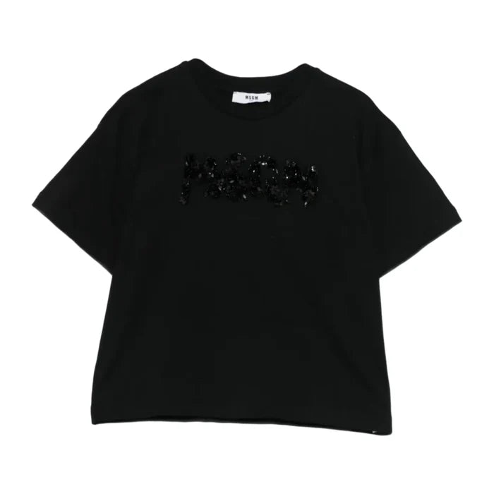 MSGMSequin Embellished T-Shirt8051883432329SAVANNA