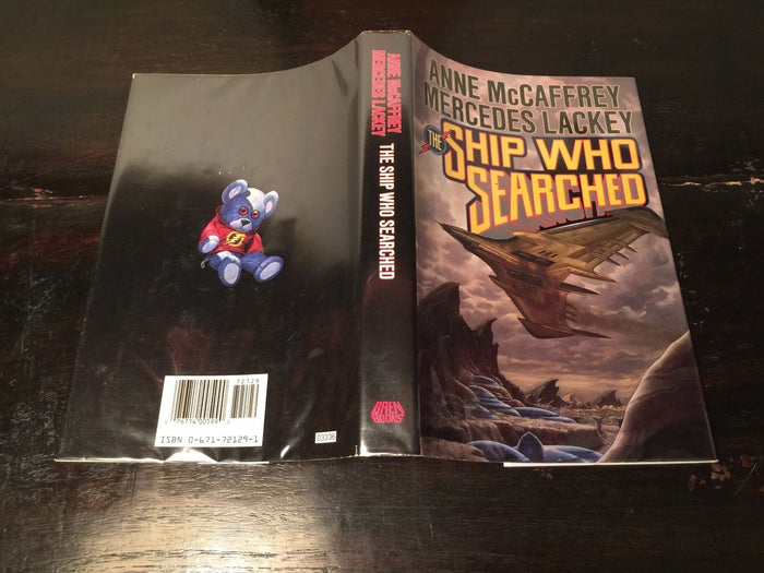 SHIP WHO SEARCHED Anne McCaffrey + Mercedes Lackey 1st/1st — SIGNED 1992 HC/DJ